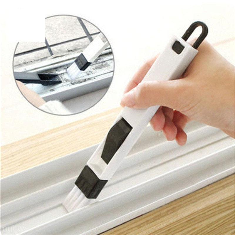 2 in 1 ٸ ̽ ڳ Nook Cranny Window Groove Cleaning Tool Brush/2 in 1 Multipurpose Folding Corner Nook Cranny Window Groove Cleaning Tool Brush